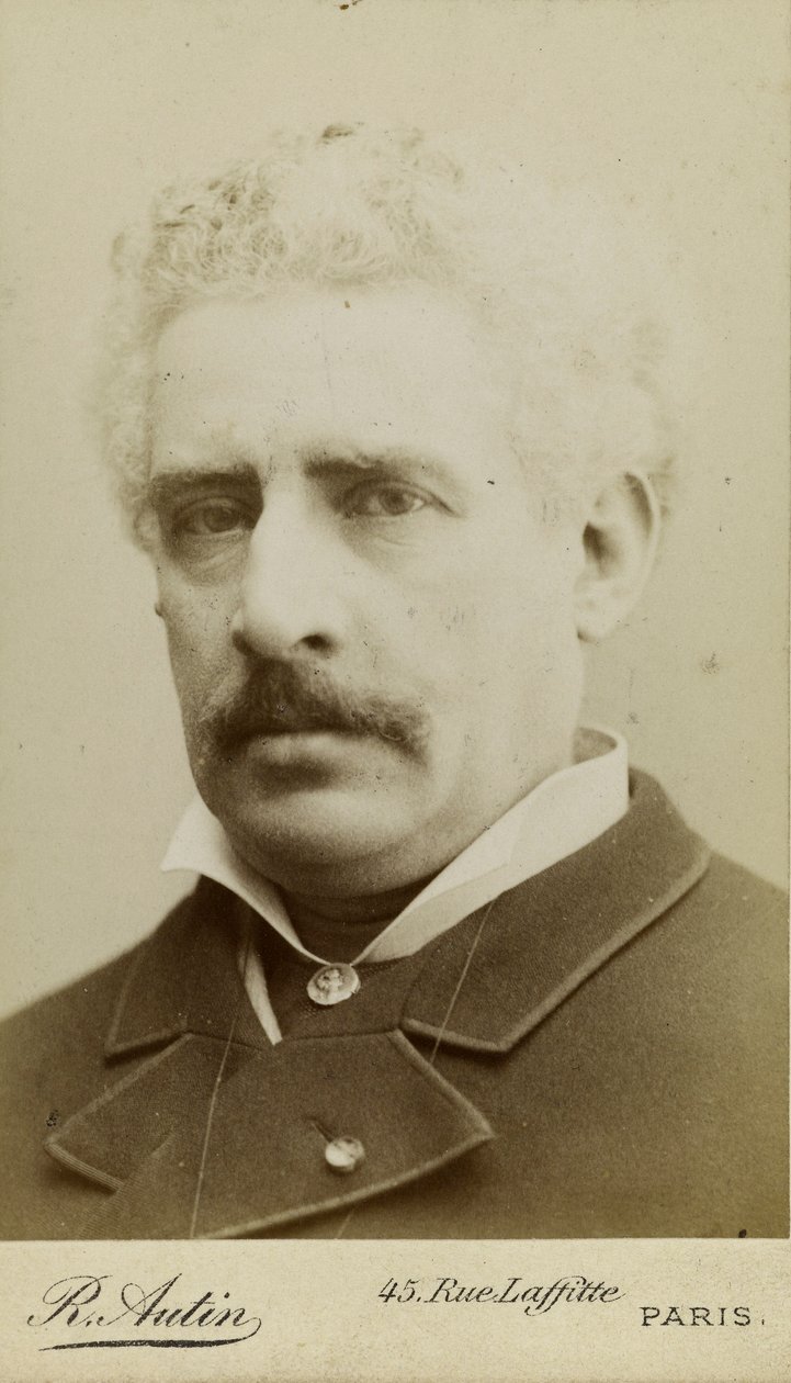 Portrait of Olivier Métra, 1830-1889 by Raoul Autin