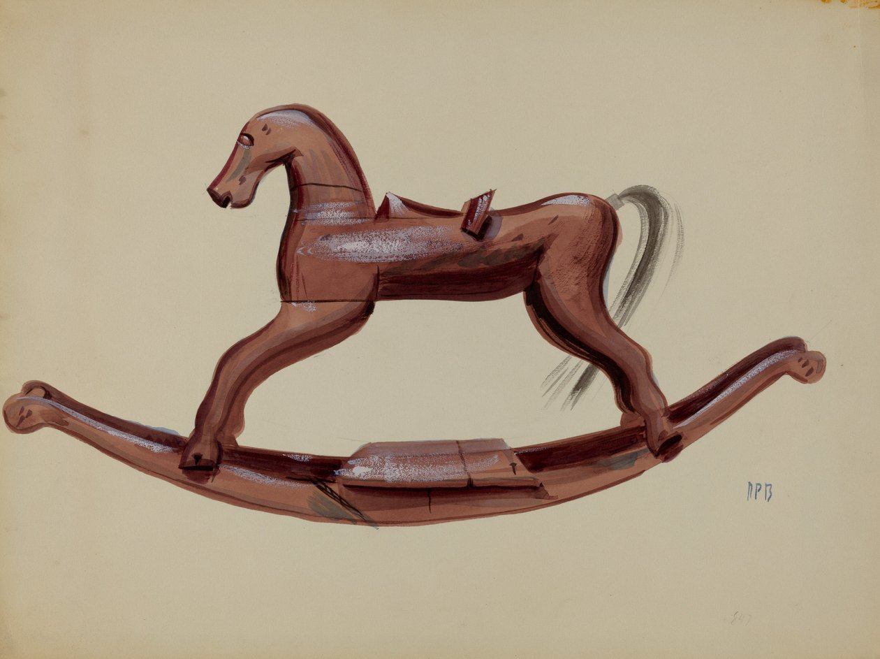 Hobby Horse Toy by Raoul Du Bois