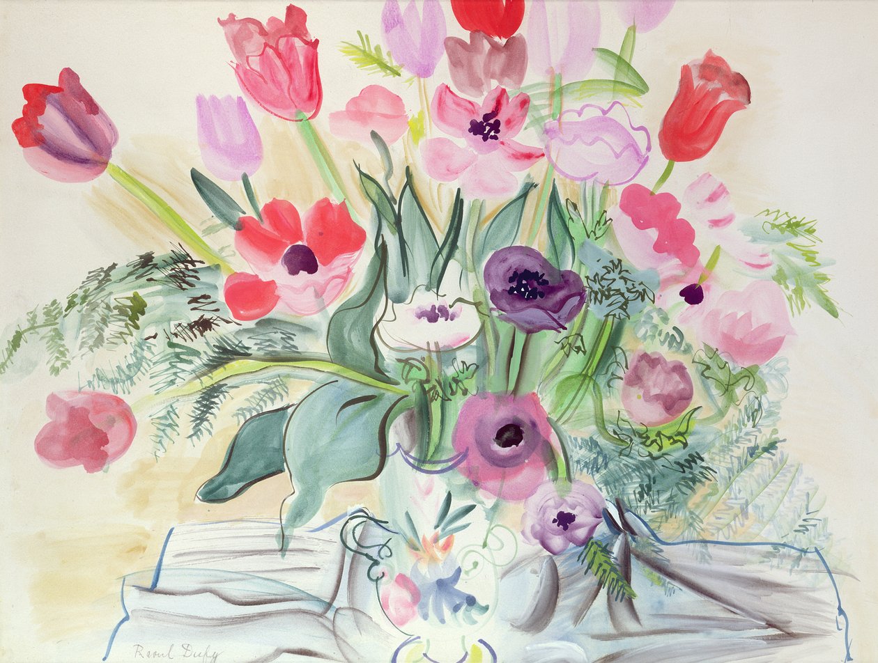 Anemones by Raoul Dufy