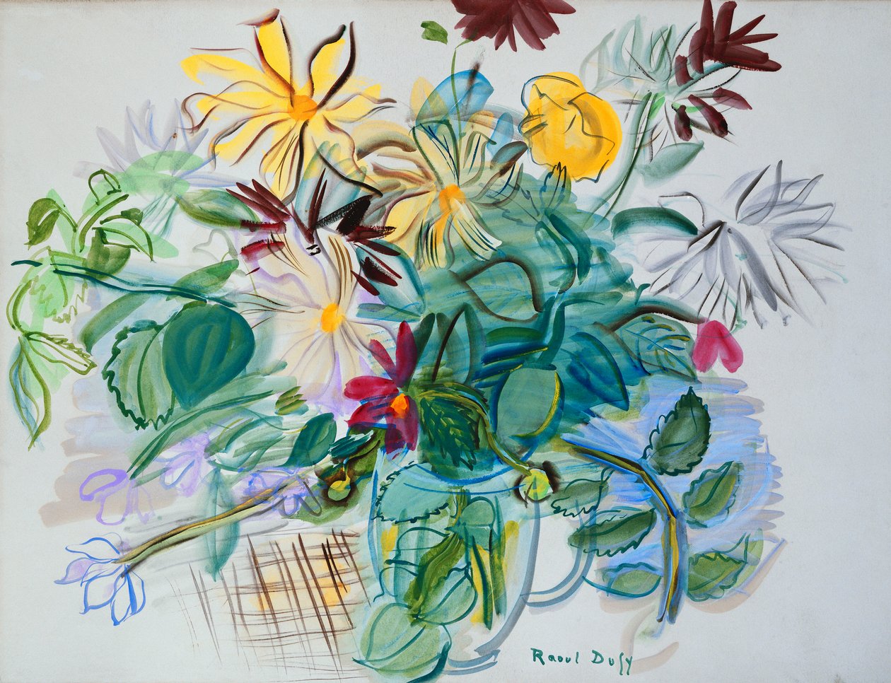 Bouquet of Flowers by Raoul Dufy