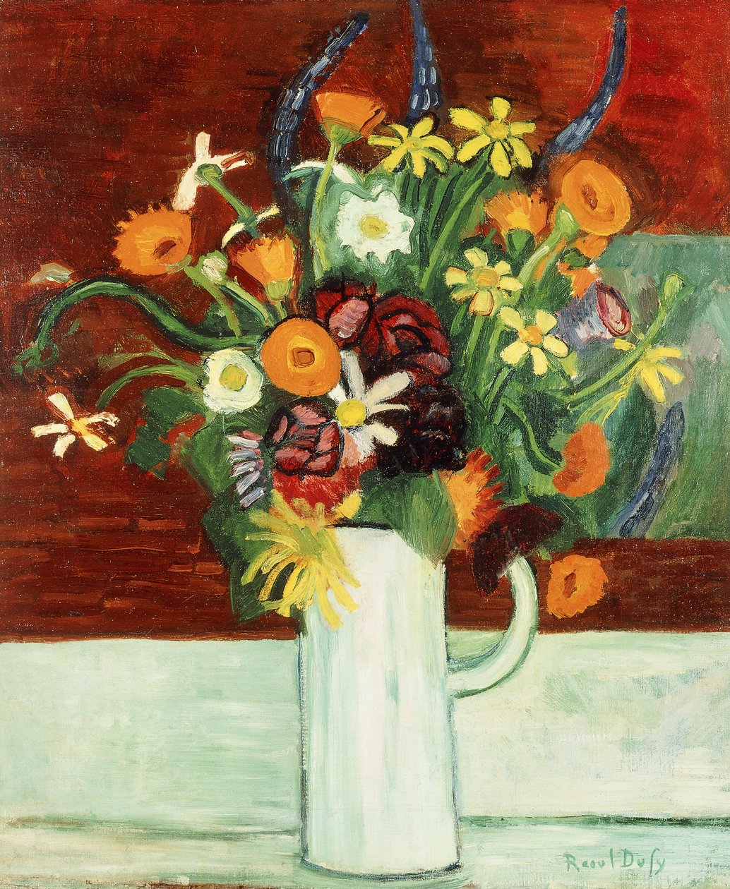 Bouquet of Flowers in a Vase by Raoul Dufy