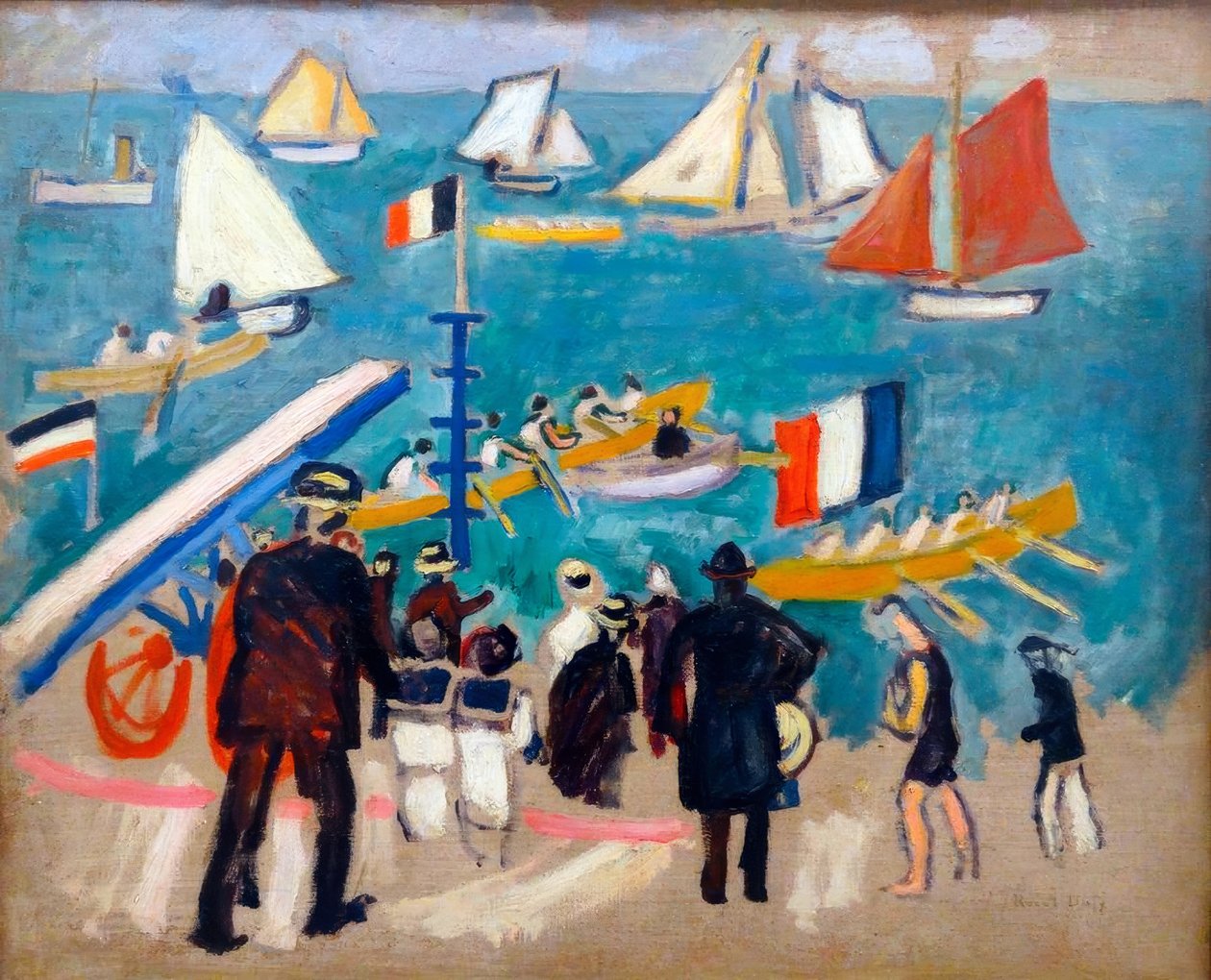 The Regattas by Raoul Dufy