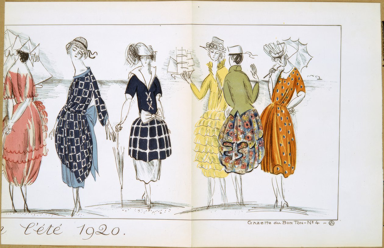 Dresses for Summer 1920 by Raoul Dufy