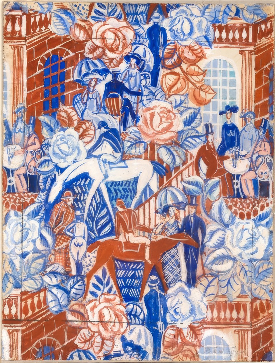 Elegant Women at the Trifle by Raoul Dufy
