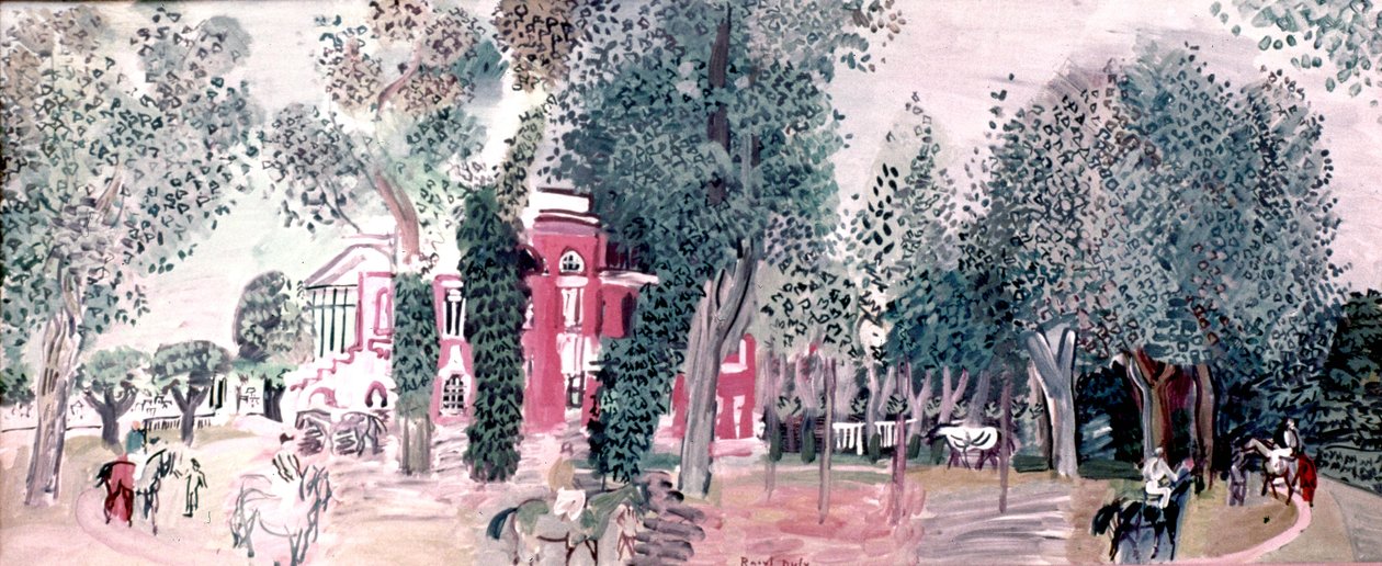 Horse Race in Deauville by Raoul Dufy
