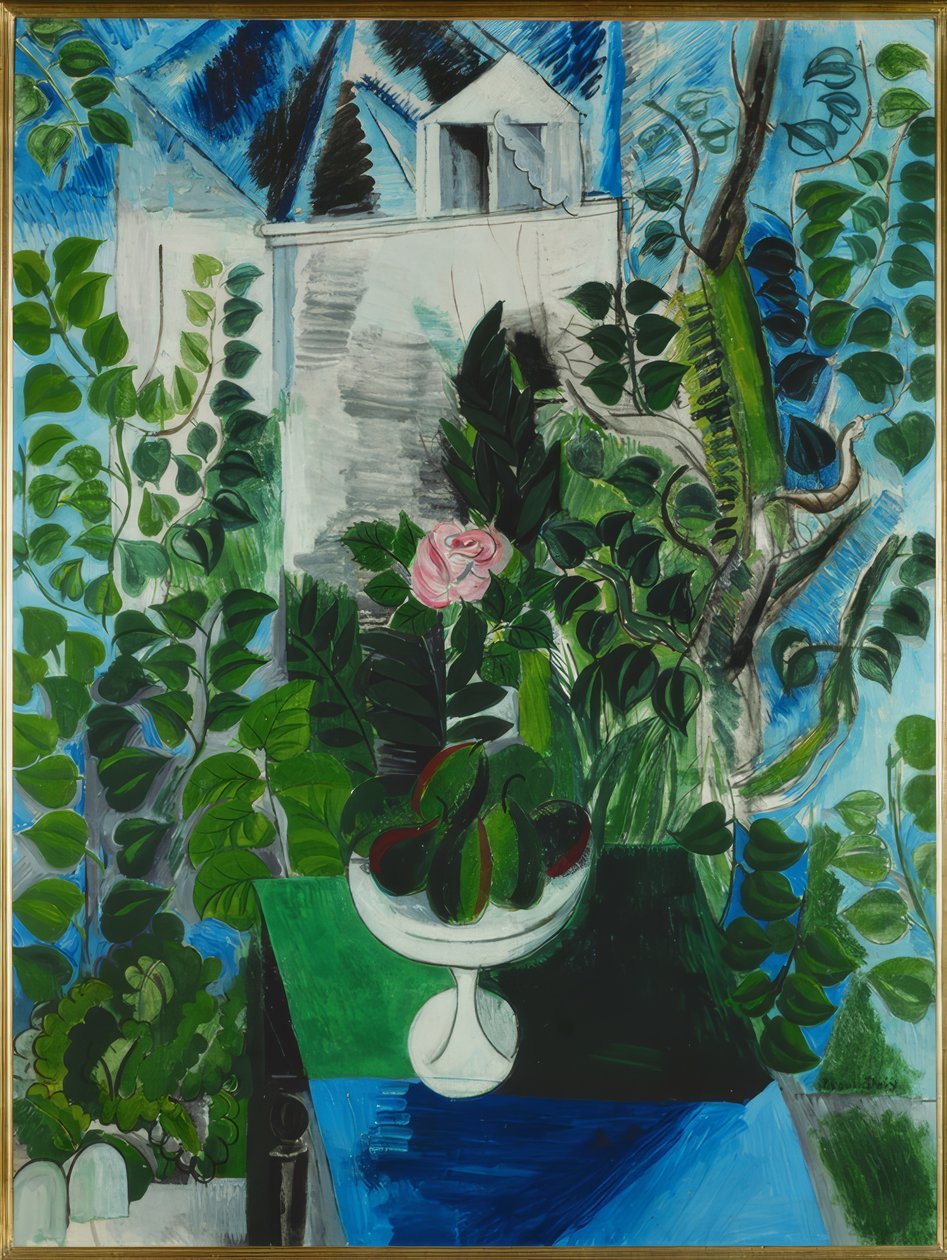House and Garden of the Artist in Le Havre by Raoul Dufy