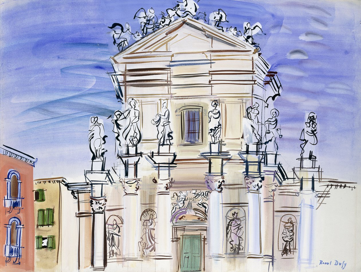 Jesuit Church, Venice by Raoul Dufy