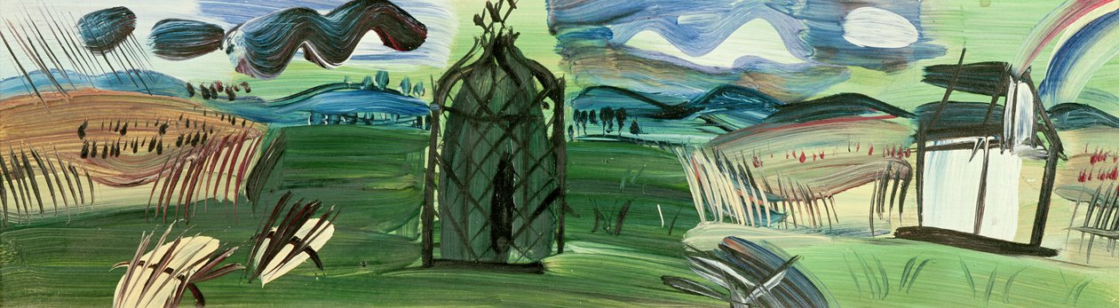 Kiosk and Rainbow by Raoul Dufy