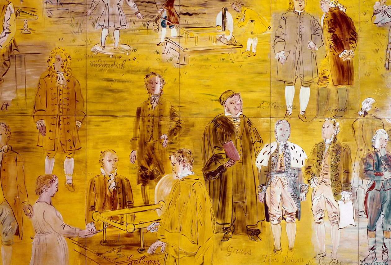 The Electricity Fairy (detail) by Raoul Dufy