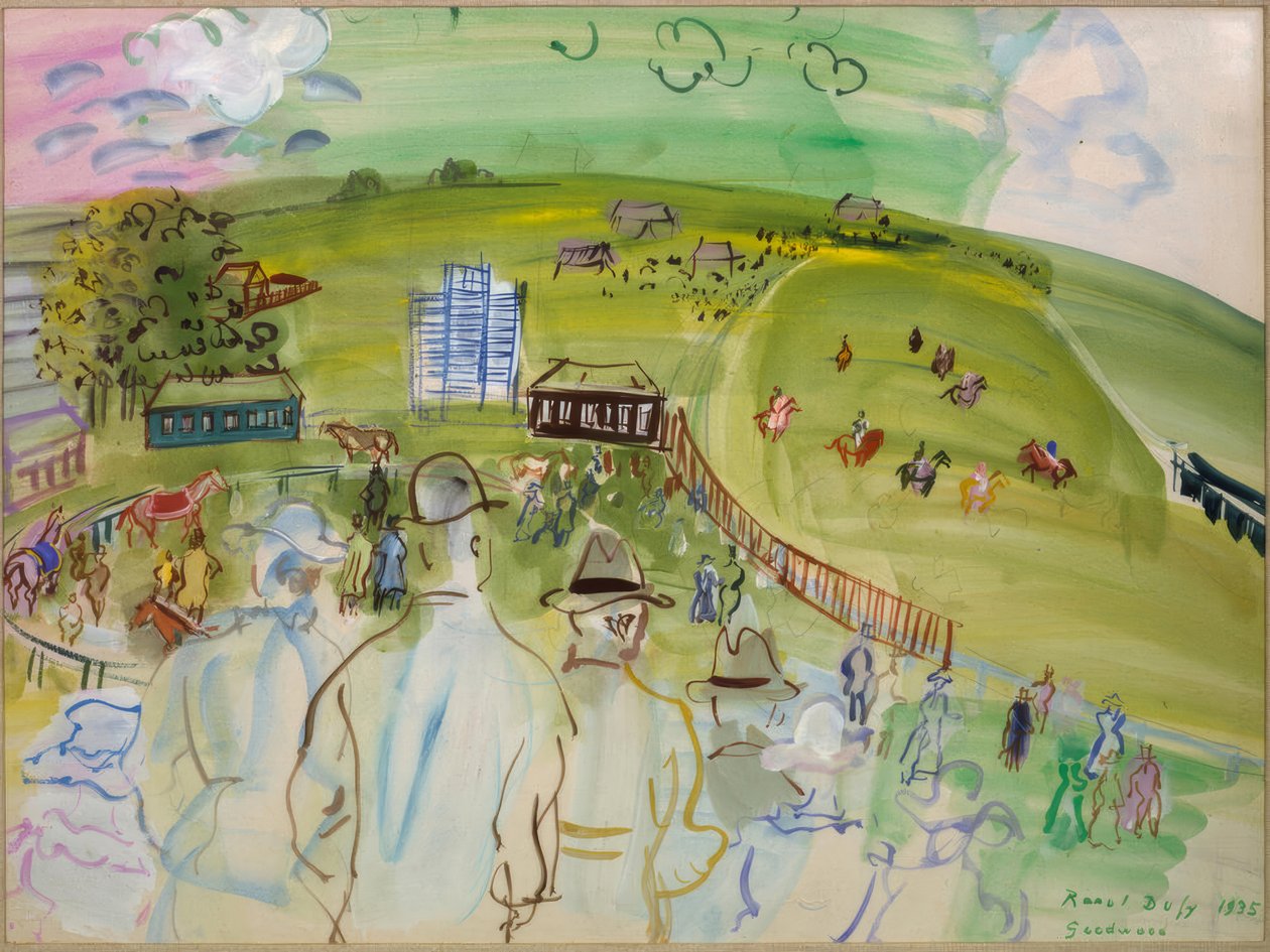 The Racecourse (Goodwood) by Raoul Dufy