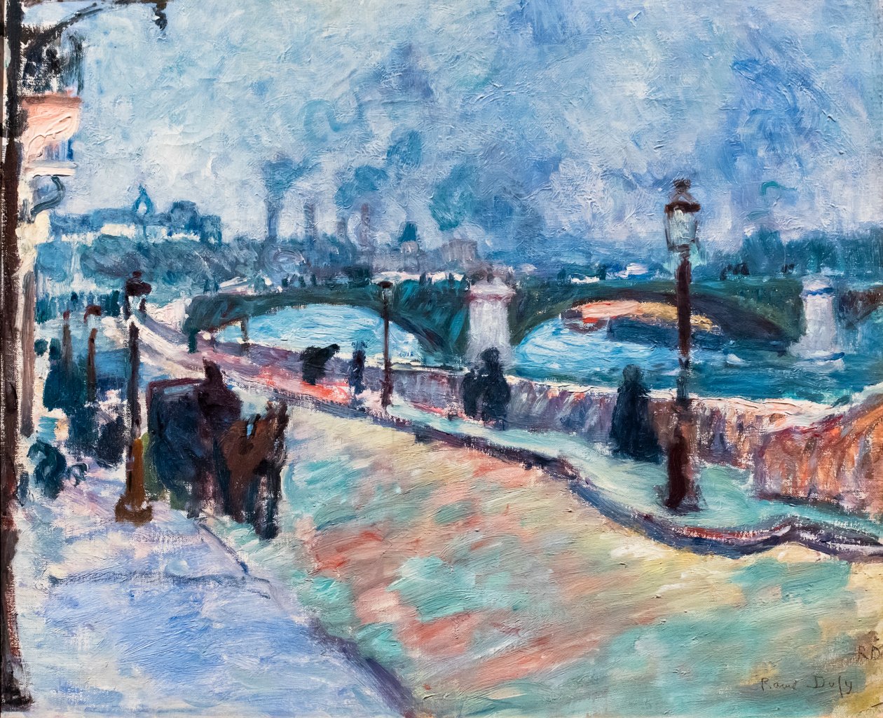 The Quai by Raoul Dufy