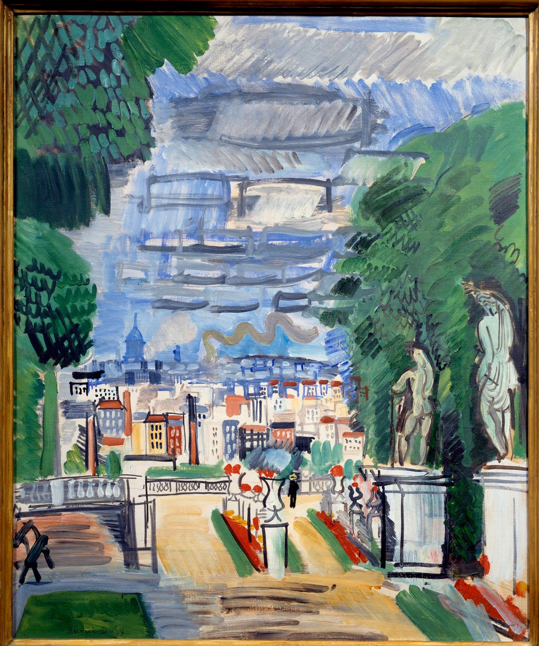 The Park of Saint Cloud by Raoul Dufy