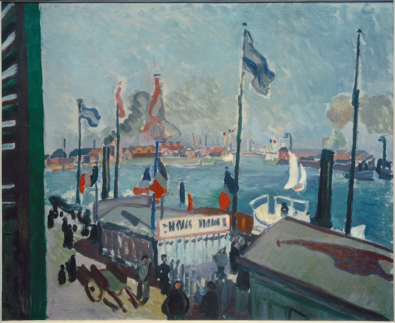The Port of Le Havre by Raoul Dufy