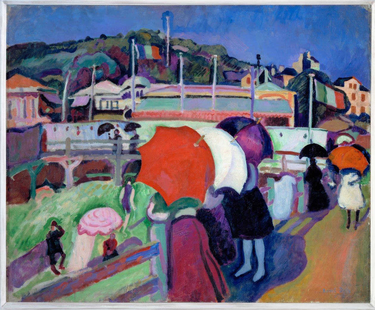 The Three Umbrellas by Raoul Dufy