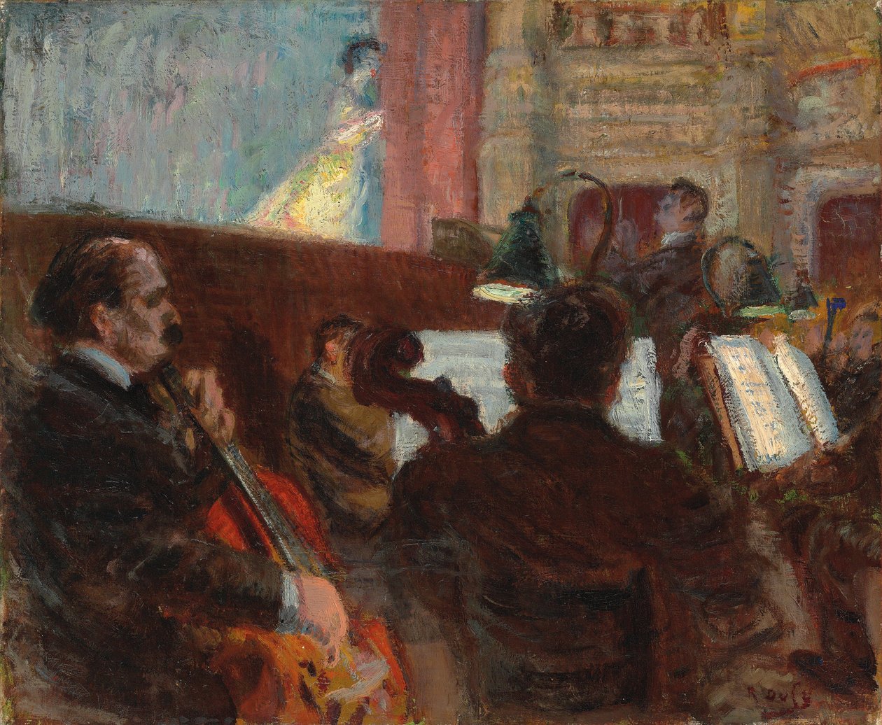 The Orchestra of Le Havre by Raoul Dufy