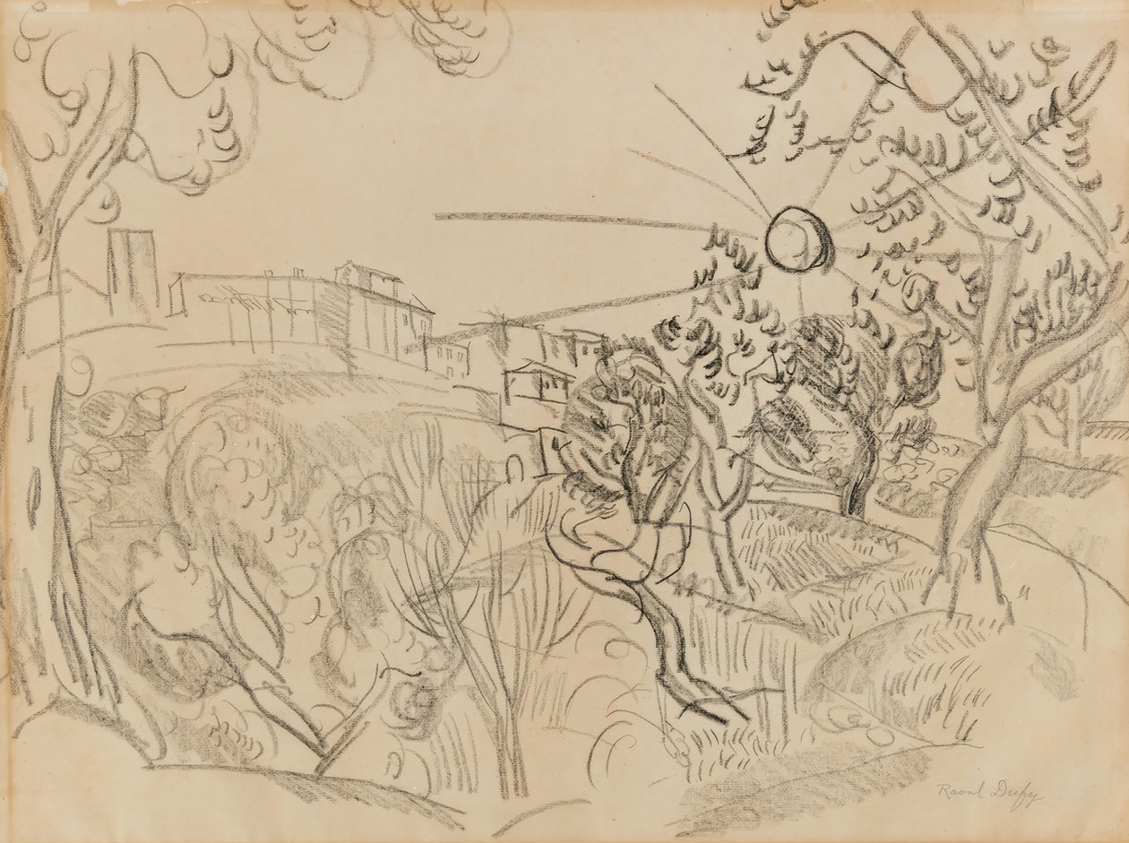Olive Trees in Provence by Raoul Dufy