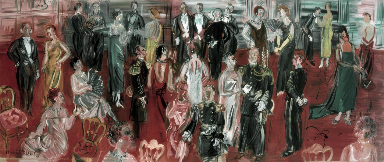 Official Reception by Raoul Dufy