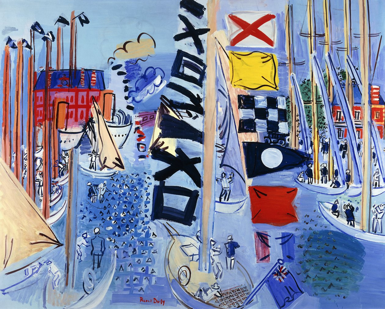 The Basin by Raoul Dufy
