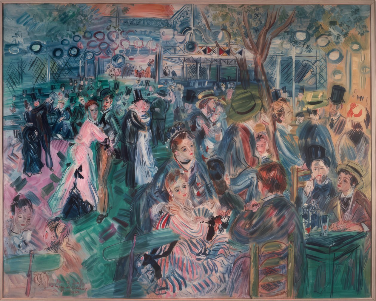 The Moulin de la Galette by Raoul Dufy