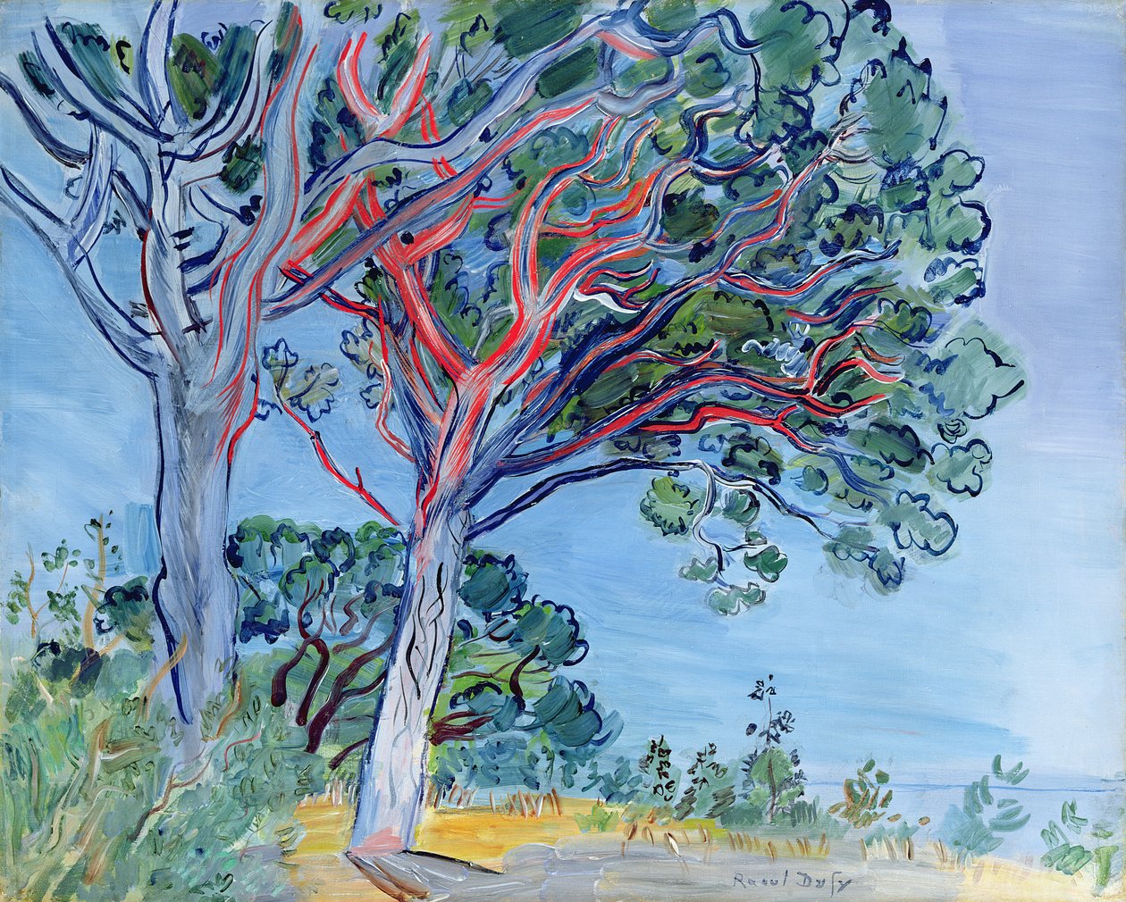 The Red Pine by Raoul Dufy