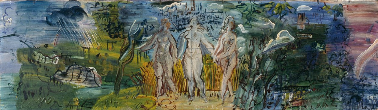 The Seine, the Marne and the Oise by Raoul Dufy