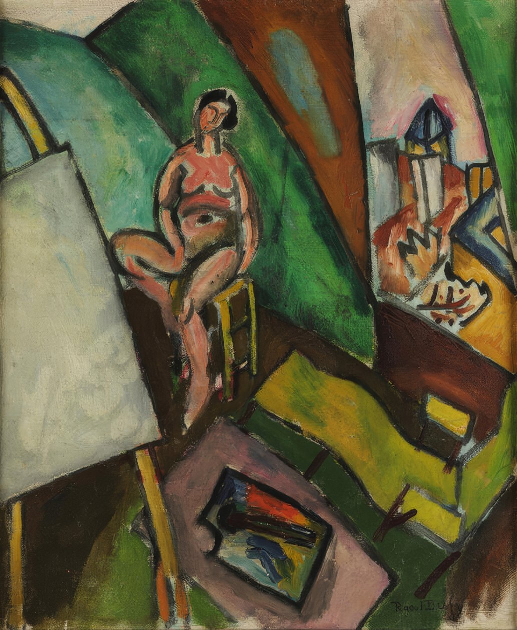 The Studio by Raoul Dufy