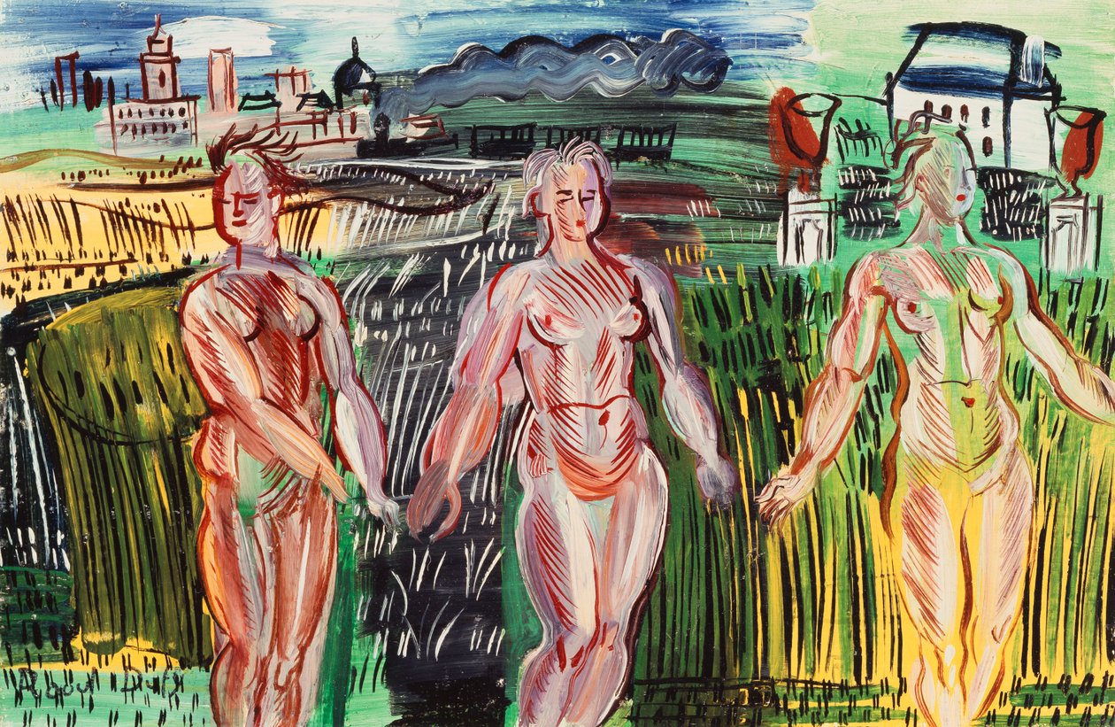 The Waters of the Seine by Raoul Dufy