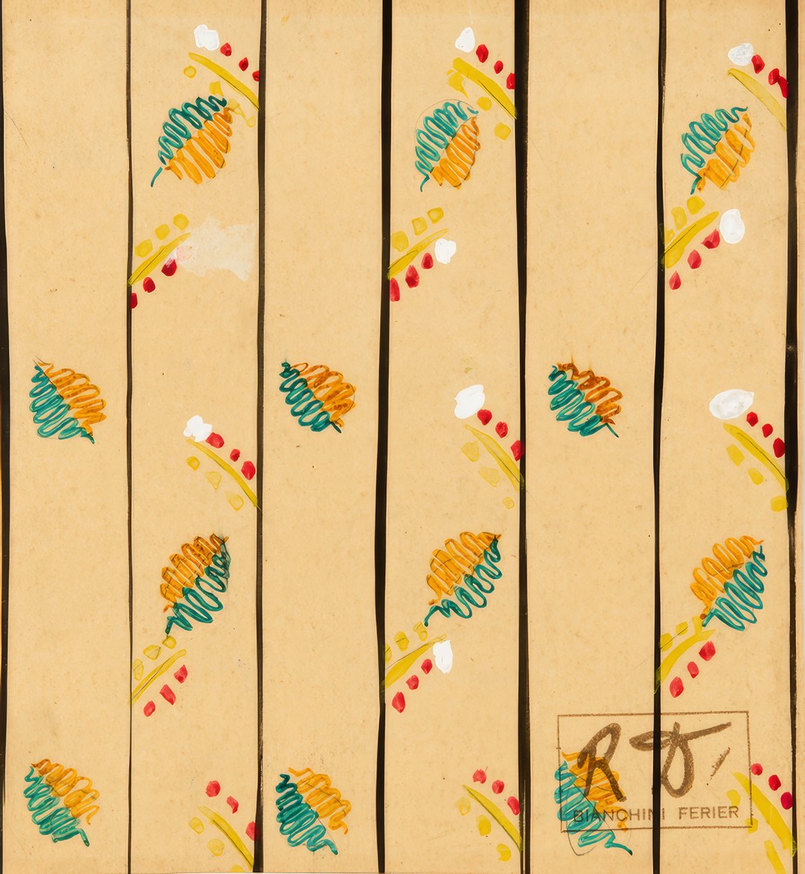Wallpaper Design for Bianchini-Férier by Raoul Dufy