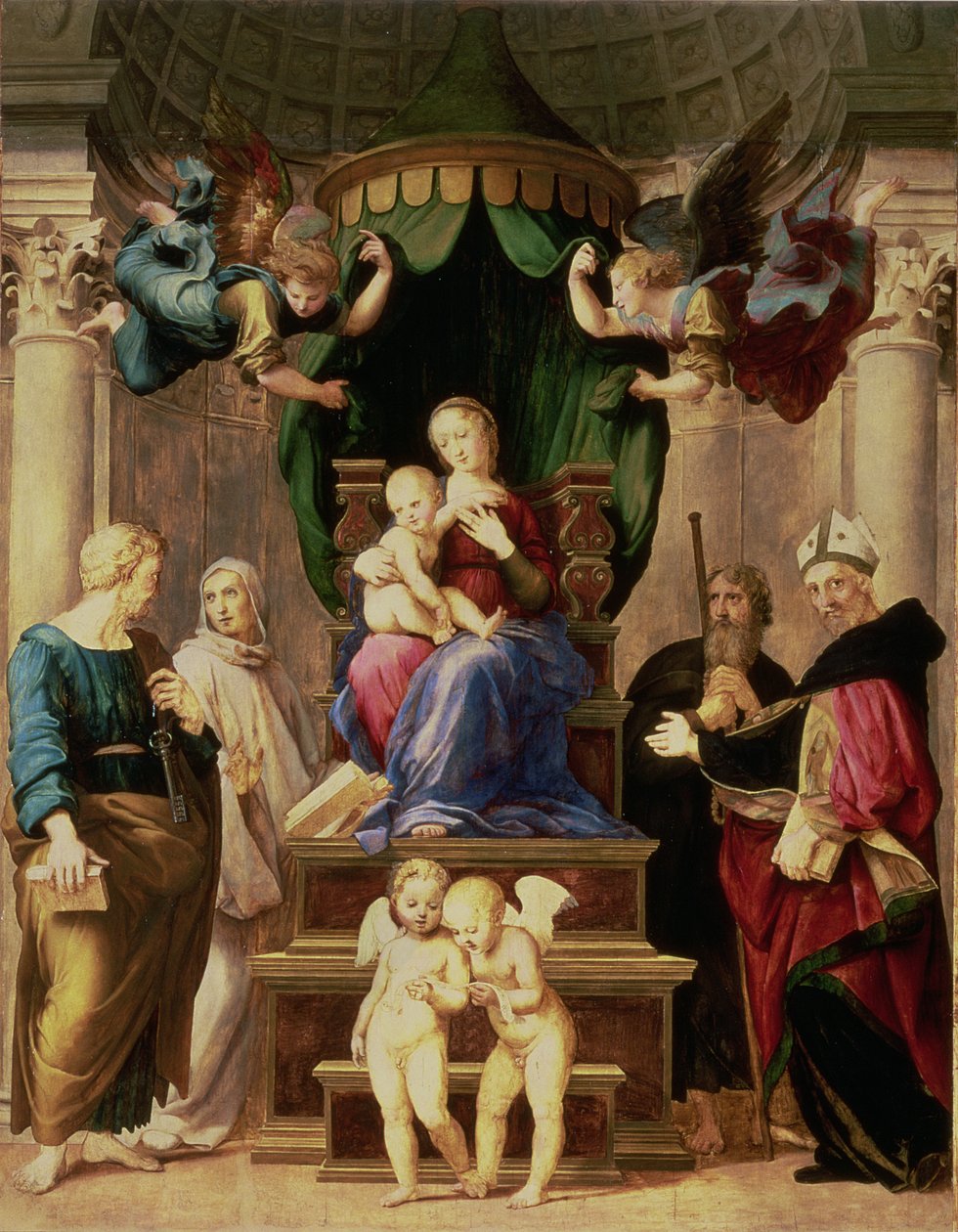 Madonna of the Baldacchino by Raffaello Sanzio Raphael