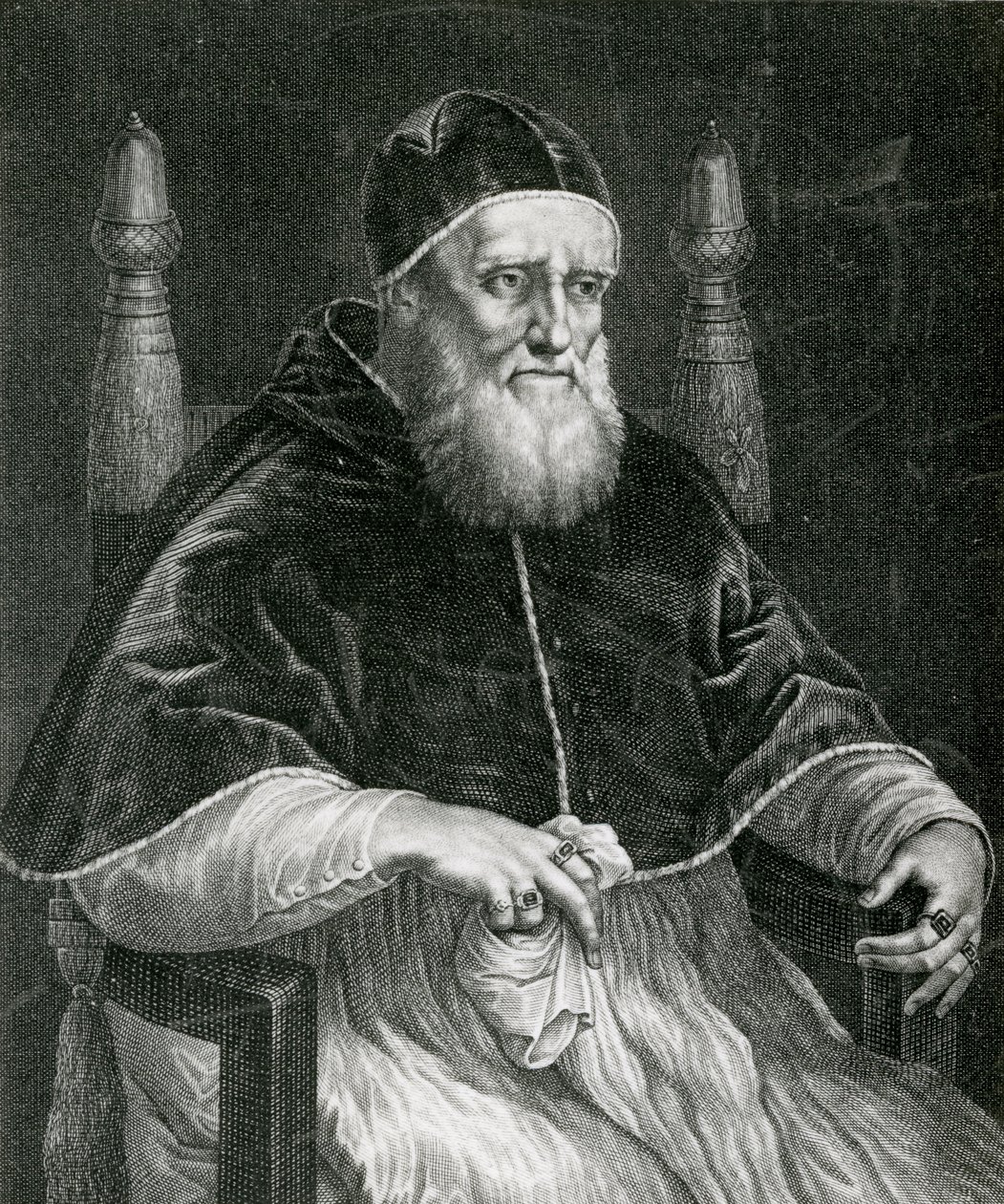 Pope Julius II by Raffaello Sanzio Raphael