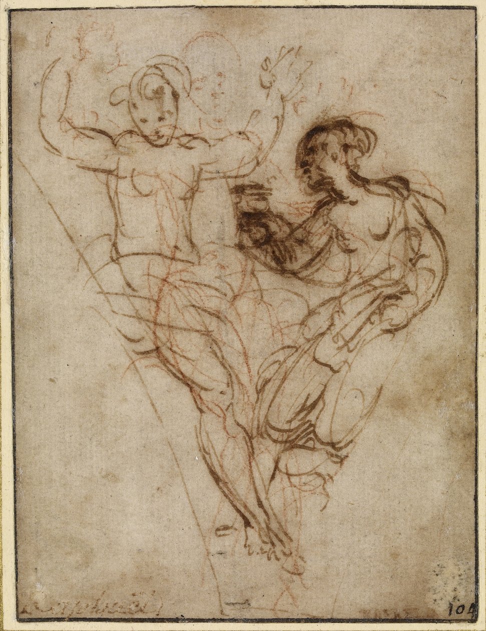 Psyche presenting to Venus the Vase of Proserpine, WA1846.286 by Raffaello Sanzio Raphael