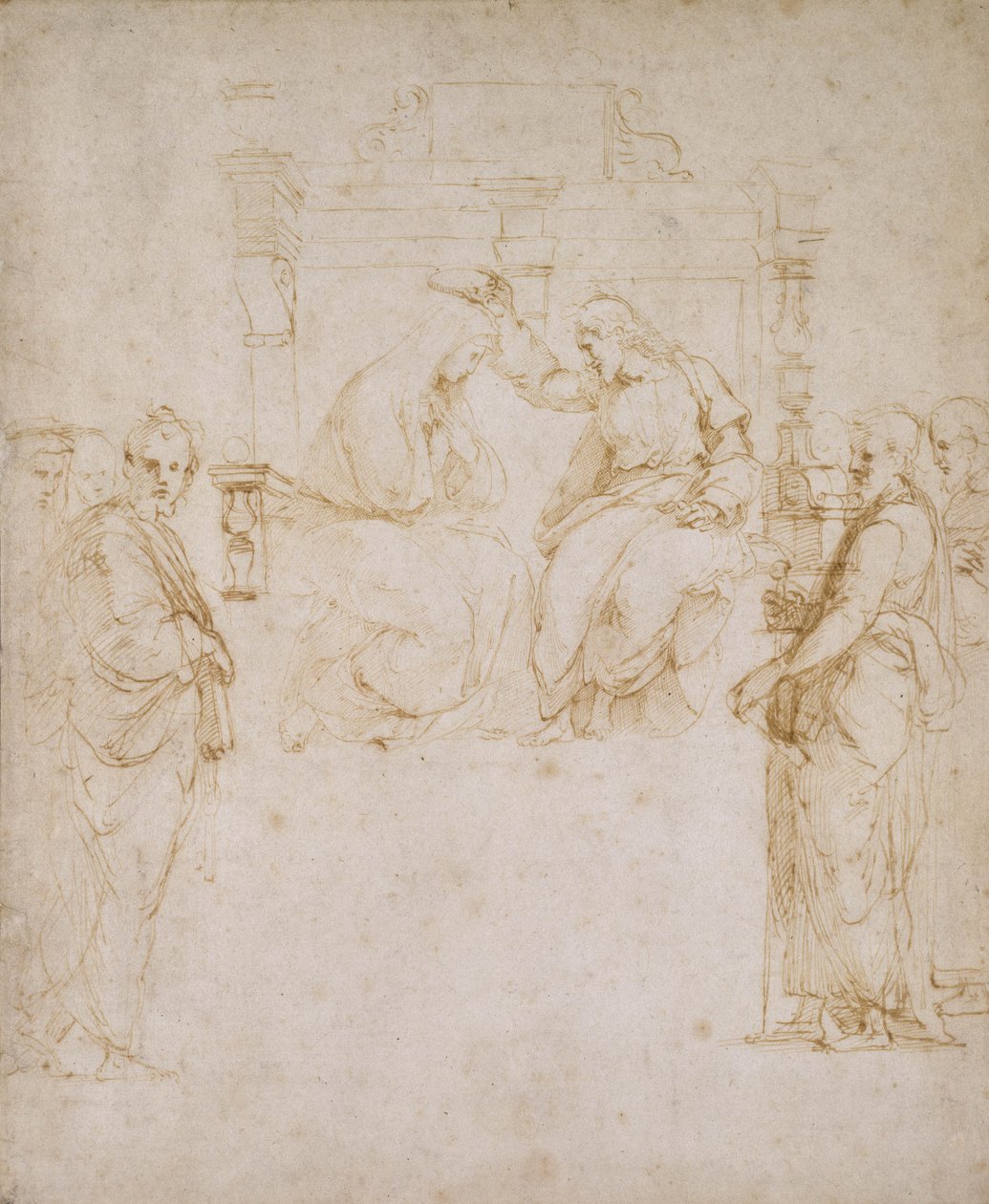 The Coronation of the Virgin by Raffaello Sanzio Raphael