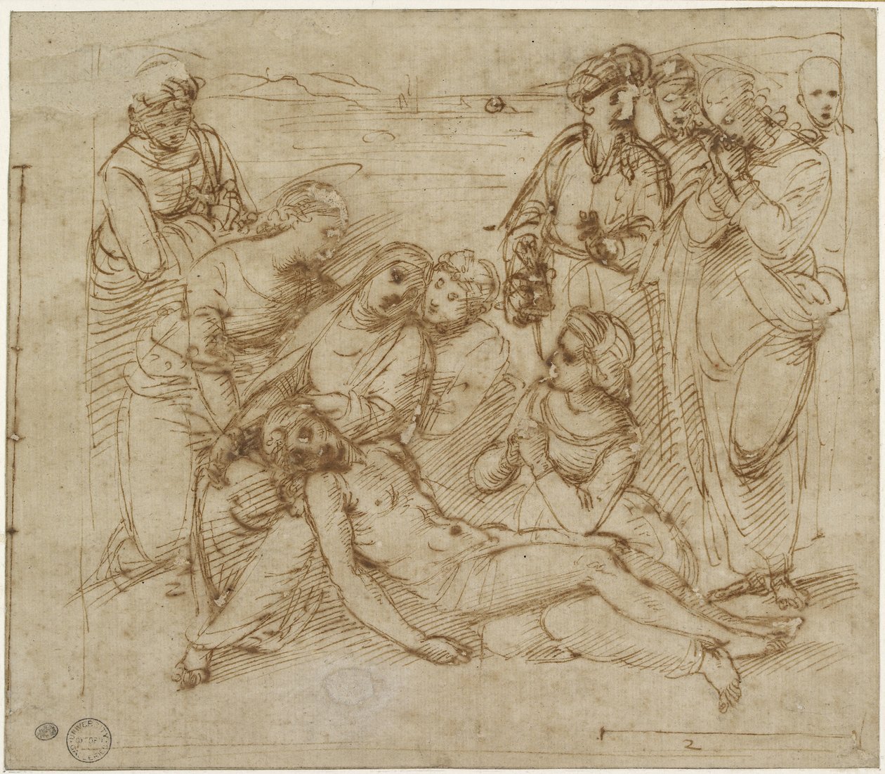 The Lamentation by Raffaello Sanzio Raphael