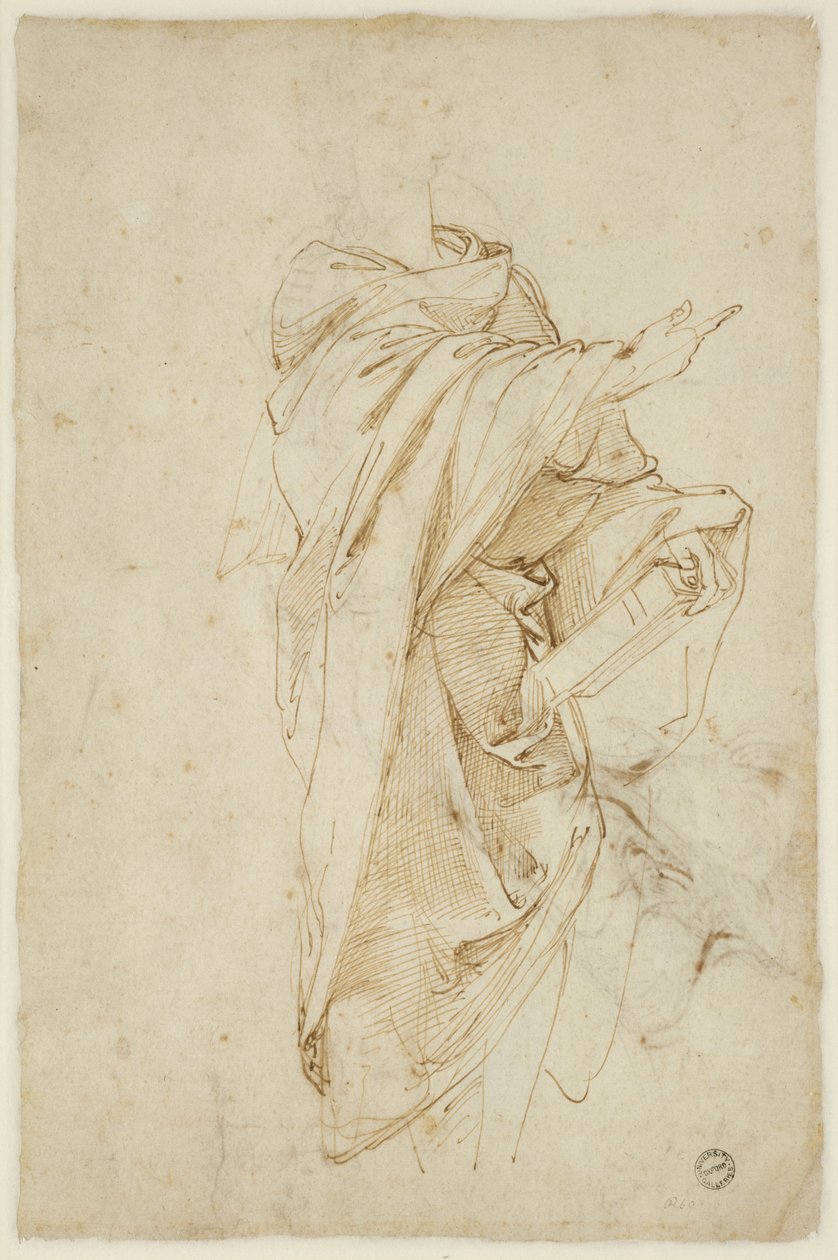 Study for the Figure Virgil by Raffaello Sanzio Raphael
