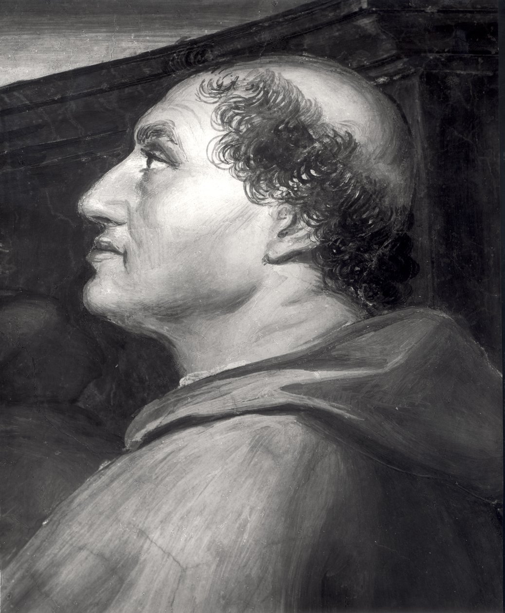 Cardinal Rafaele Riario (detail) by Raffaello Sanzio Raphael