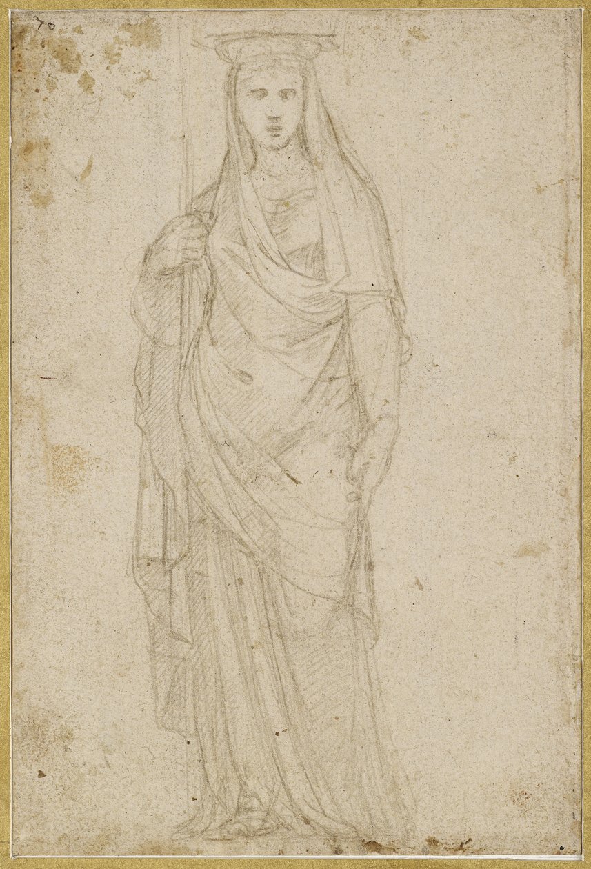 A Caryatid by Raffaello Sanzio Raphael