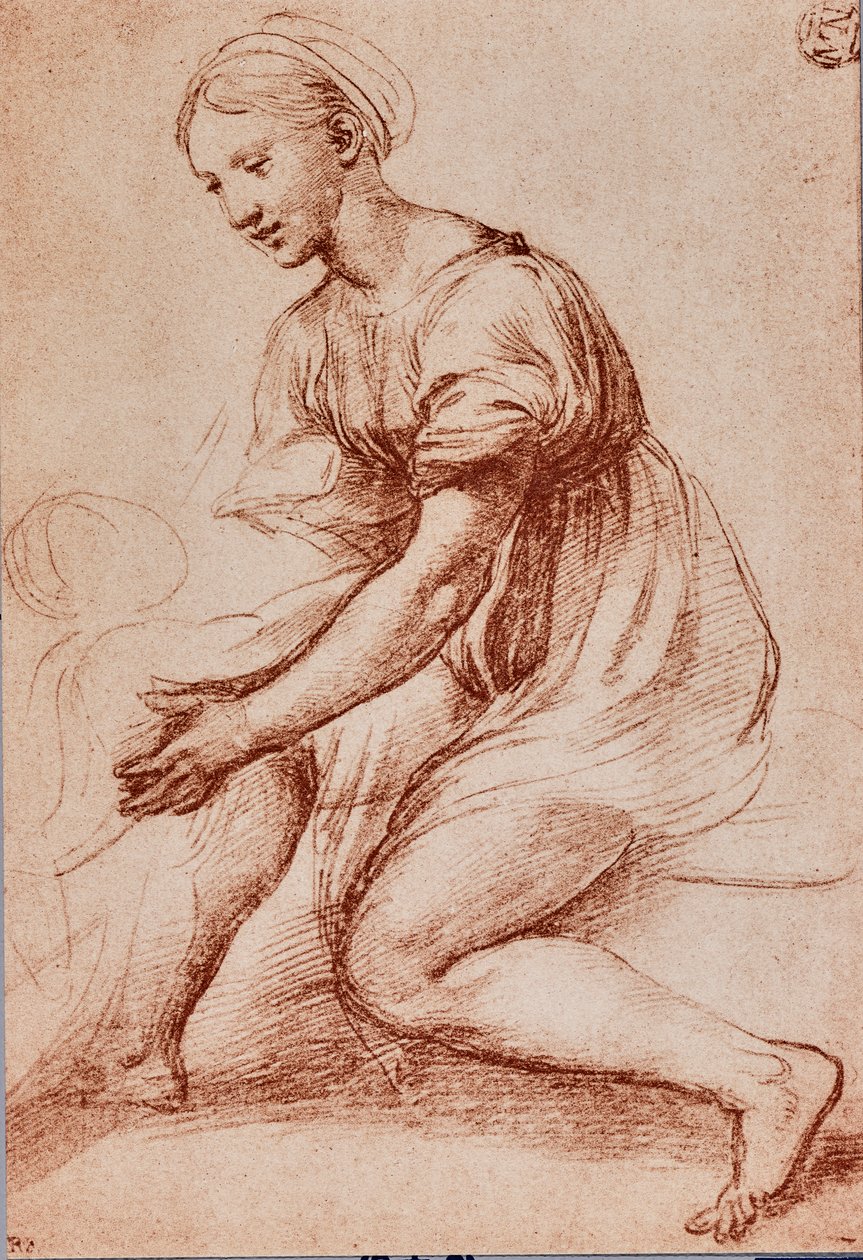 Study for the Holy Family of Francis I by Raffaello Sanzio Raphael