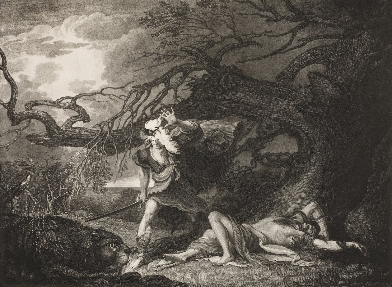 The Forest, The Rescue of Oliver, Act II, Scene VII, from 