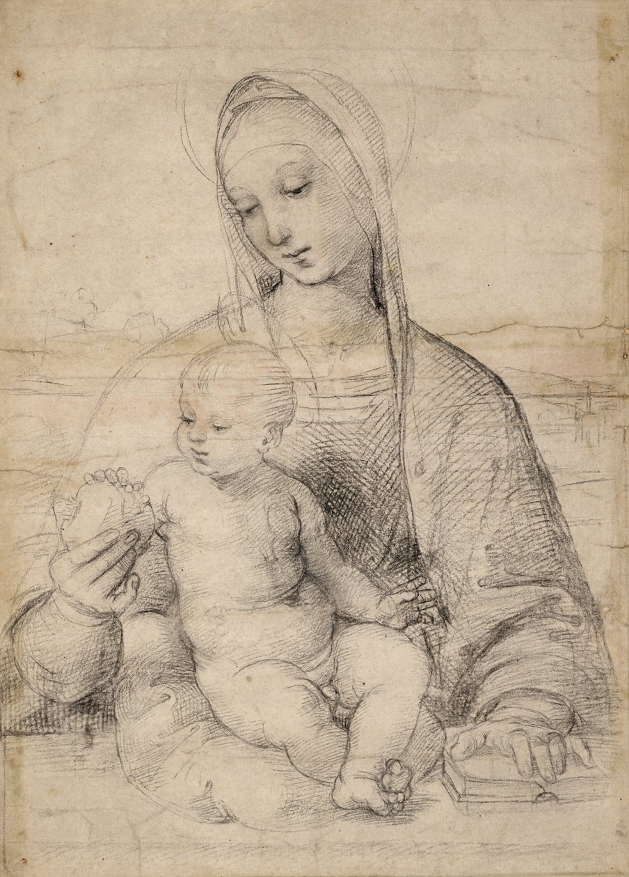 Madonna of the Pomegranate by Raphael