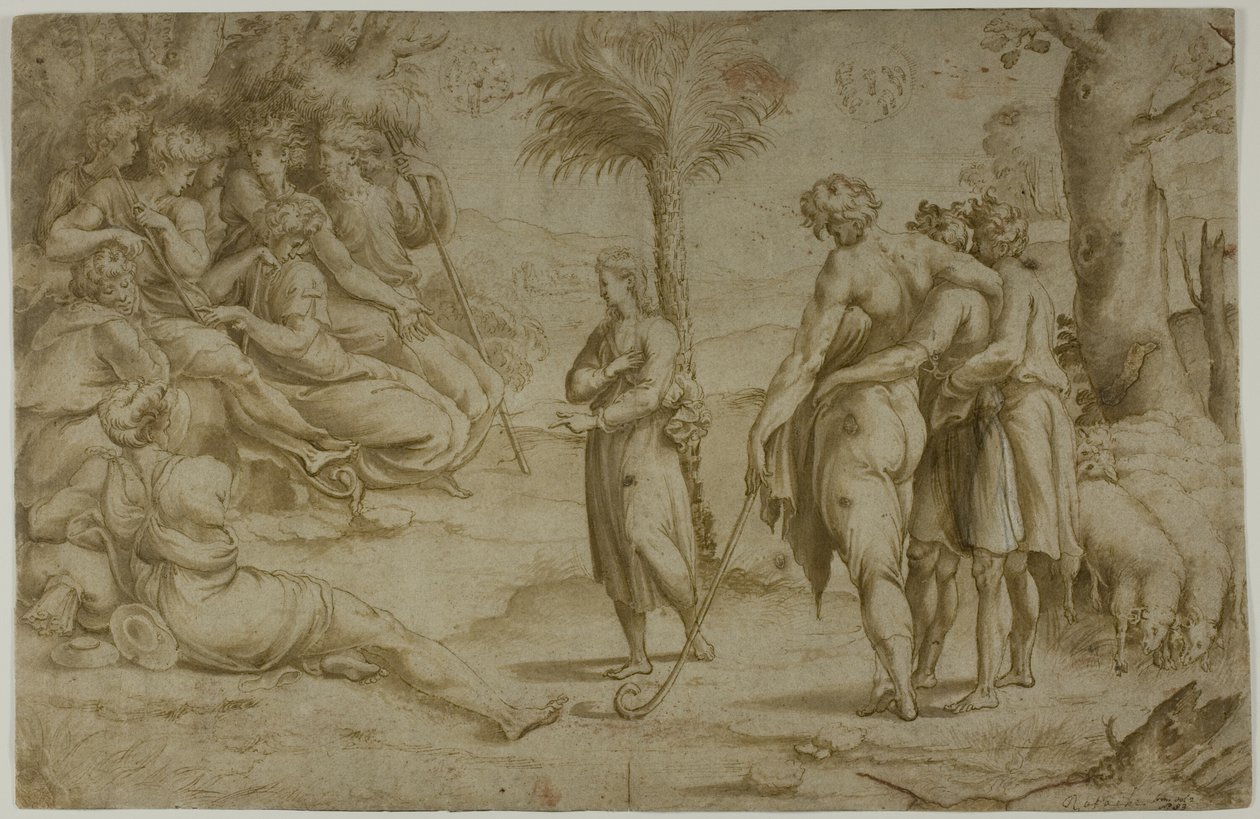 Joseph Explaining His Dreams to His Brothers by Raphael
