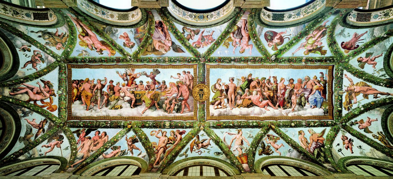 Loggia di Amore e Psiche, Villa Farnesina by Raphael