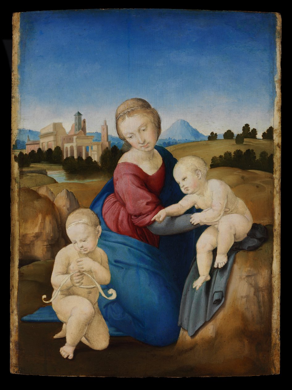Madonna and Child with the Infant Saint John by Raphael