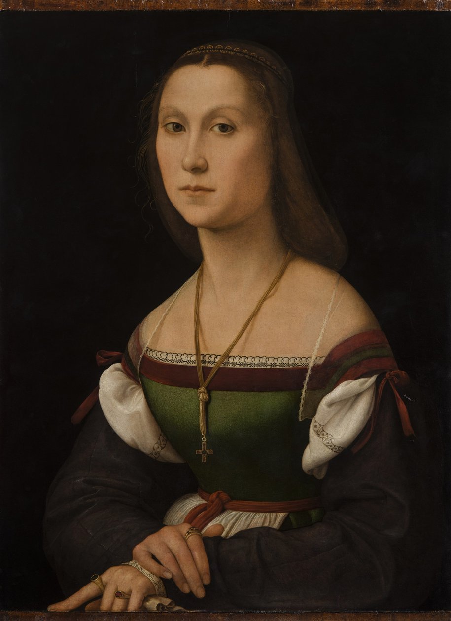 Portrait of a Young Woman (La Muta), ca. 1507 by Raphael