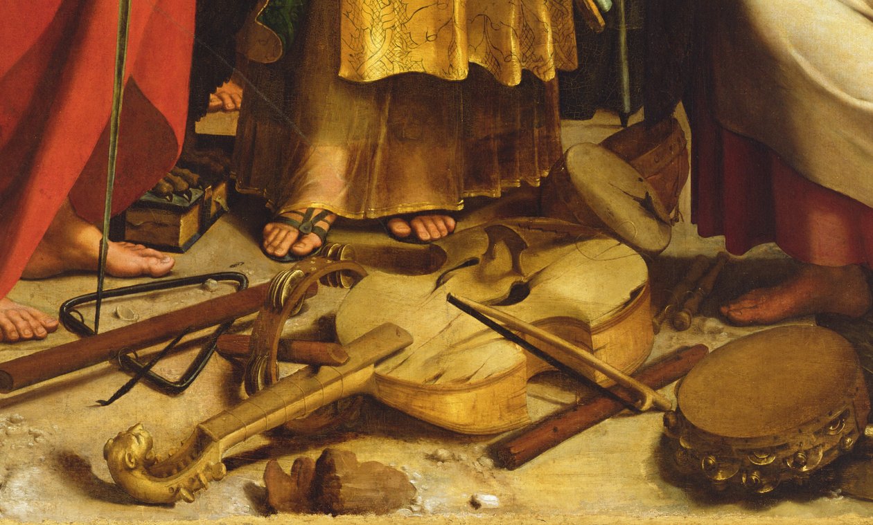 St. Cecilia Surrounded by St. Paul, St. John the Evangelist, St. Augustine and Mary Magdalene by Raphael
