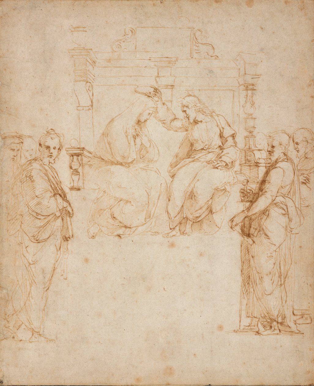 The Coronation of the Virgin by Raphael