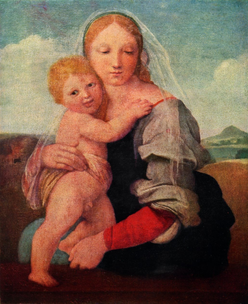 The Mackintosh Madonna by Raffaello Sanzio Raphael