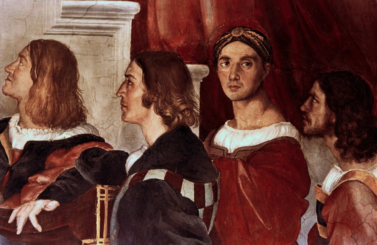 The Mass at Bolsena (detail) by Raffaello Sanzio Raphael