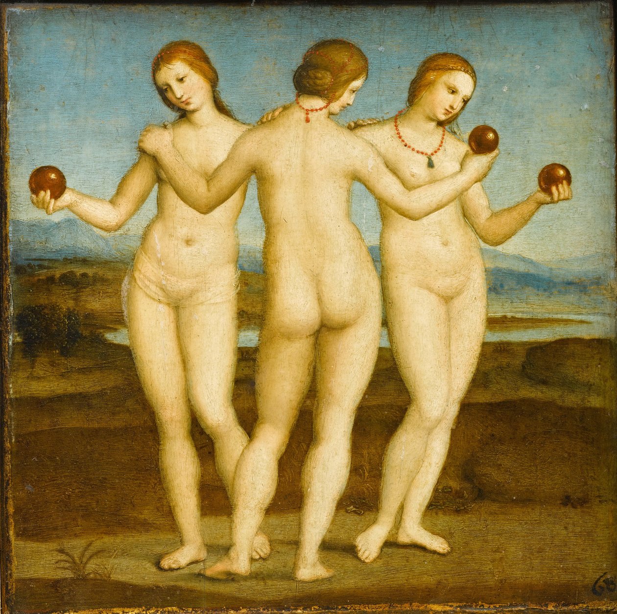 Three Graces by Raphael