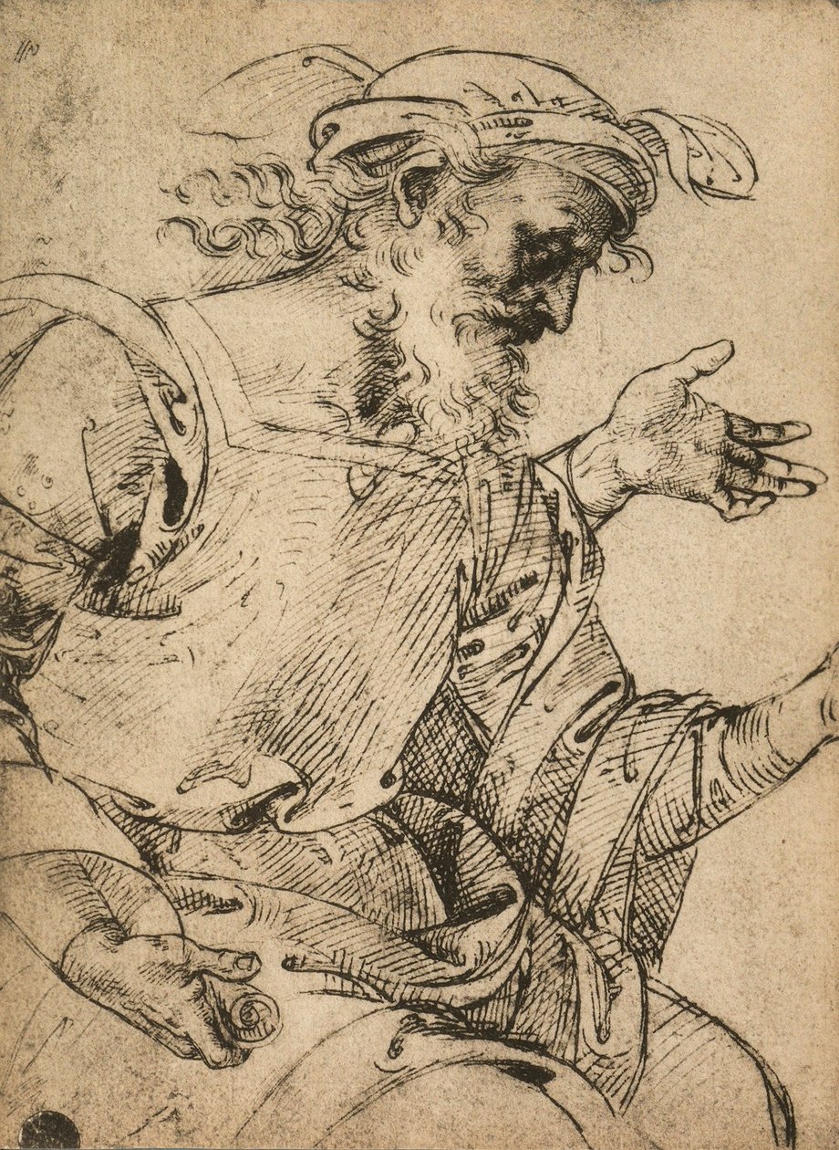 The prophet Ezekiel by Raffaello Sanzio Raphael