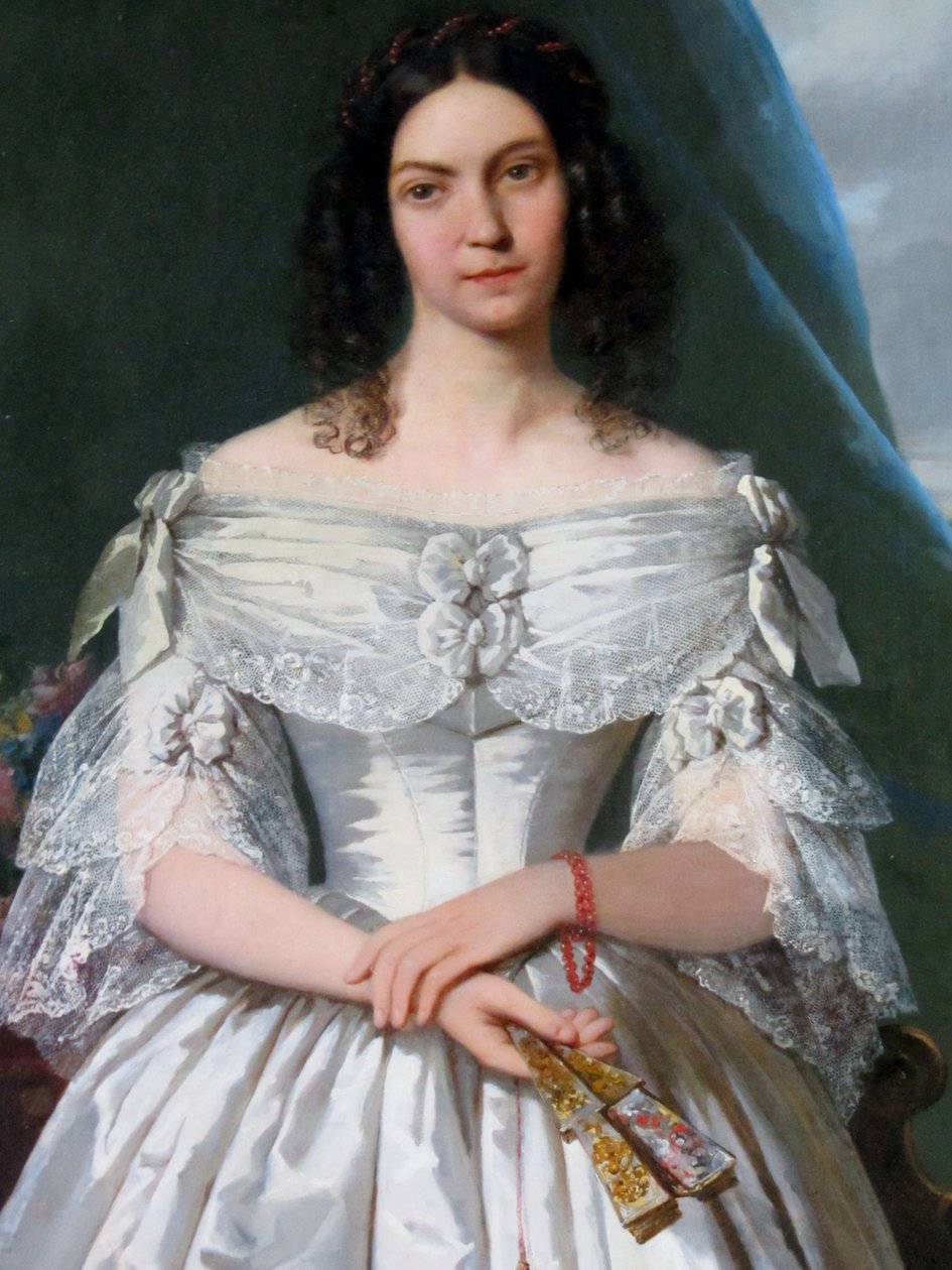 Lady of Peru by Raymond Auguste Quinsac Monvoisin